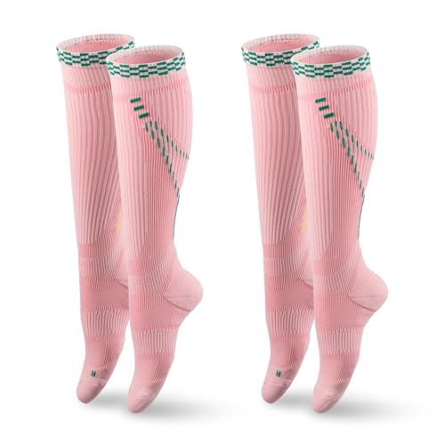 aoFIT Graduated Compression Cotton Pro Socks 2 Pack