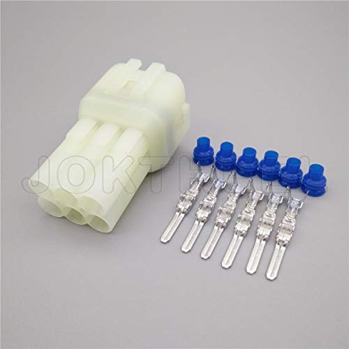 Davitu Electrical Equipments Supplies - 1-20 set 6 Pin HM 090 male female motorcycle connector sensor plug auto Electrical Connector 6189-6171 6180-6181 - (Color: Male set, Package: 1 Set)