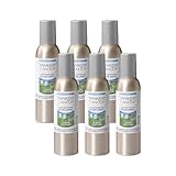 Yankee Candle Concentrated Air Freshener Room Spray, Odor Eliminator for Home, Bathroom, Clean Cotton, 1.5 Oz (Pack of 6)