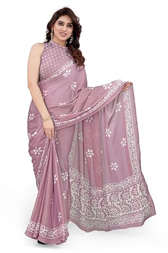 Image of MIRCHI FASHION Women's Ready to Wear 1 Minute Drape Chiffon Printed Saree with Blouse Piece