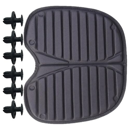 ARTSEWPLY Cojín de Asiento para Kayak y Canoa de EVA Portátil Acolchado Ergonómico 6 Tornillos de Plástico Cómodo y Resistente Adecuado para Pesca y Actividades Acuáticas