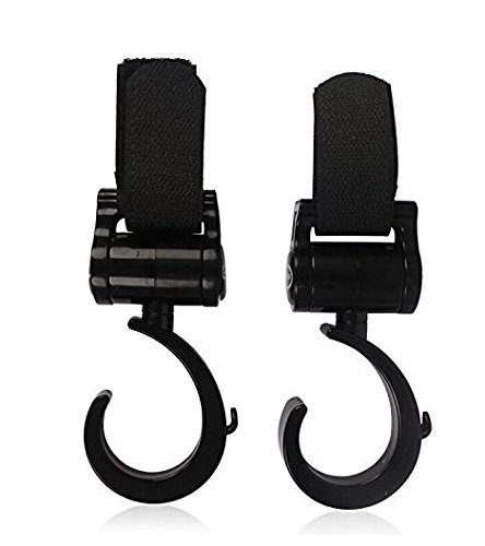 Isuper Ganci per passeggino, pratici moschettoni