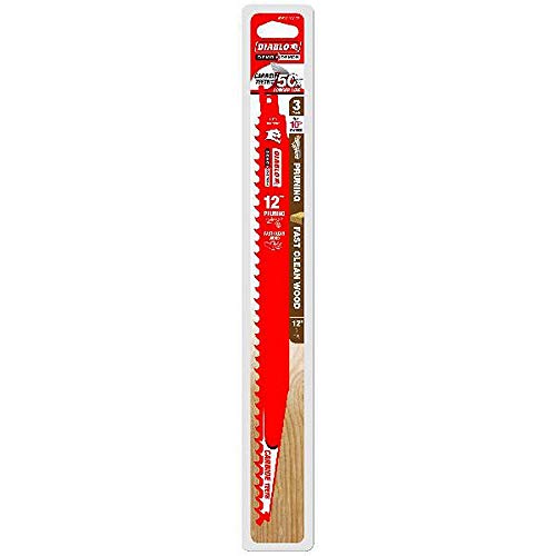 Diablo 12" Carbide Pruning Reciprocating Blade (3 Pack) by Diablo - Used condition - CA$35.52