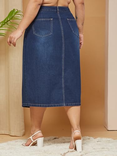 Image of Miss Chase A+ Women's Regular High Rise Above Knee Stretchable Denim Shorts & Skirts
