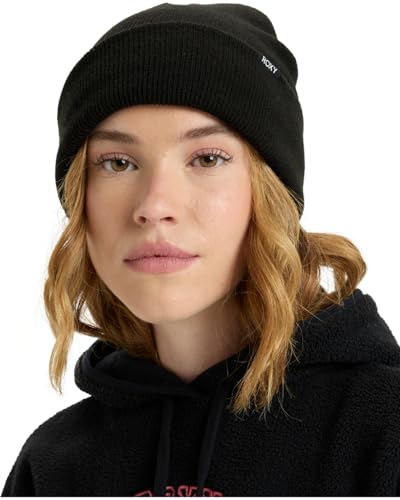 Roxy Tropical Snow Beanie Mütze, Schwarz, Einheitsgröße