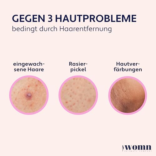 womn Intimate Comfort INGROWN HAIR SERUM - Serum gegen eingewachsene Haare, Rasierpickel & Hautverfärbungen, 50 ml – Bild 5