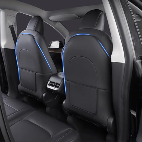 Tapis de Protection Anti-Traces de Pieds Tesla | Idéal Famille et Chien pour Siège Arrière Model Y