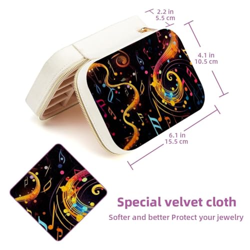 Boîte à bijoux colorée et grand support de rangement double couche pour bracelets