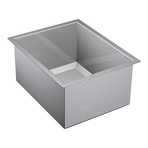 Moen Prep 16-Gauge Stainless Steel Undermount 16" x 20" Single Bowl Kitchen or Bar Sink, G16430