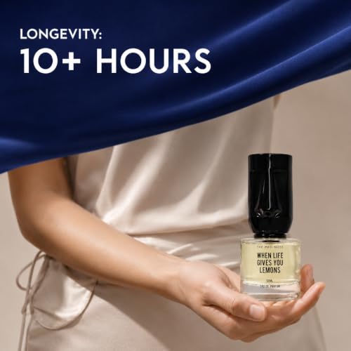 Image of When Life Gives You Lemons EDP 50ml | Long Lasting Citrus Perfume for Men | Fresh Aromatic Luxury Fragrance | 20% Concentrate | Gift for Men