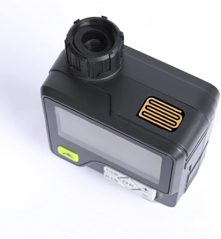 lateral view of the LARIAU HCT-366 device, highlighting the rain sensor area on the top surface.