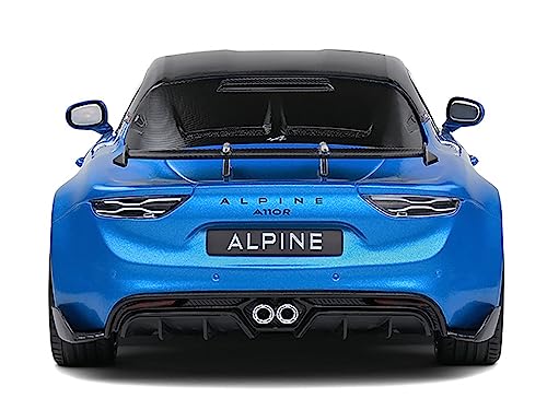 Modelo de Auto 1:18 Alpine A110 Radicale Azul Metálico miniatura 5