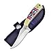 Frost Cutlery OC-534AW Aztec Skinner Red Hunting Fixed Blade Knife + Sheath