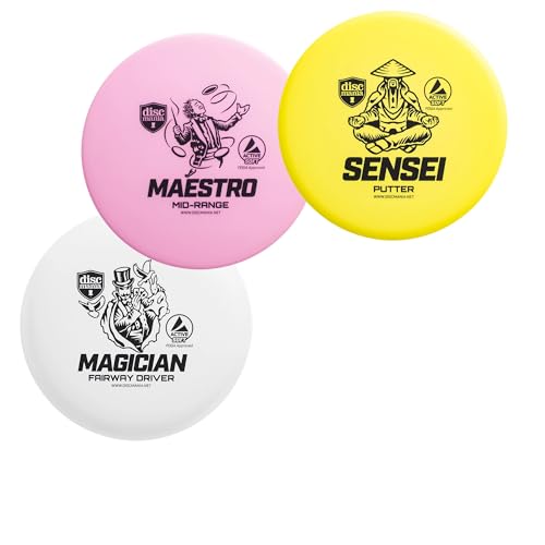 Discmania Active Soft Disc Golf Set de 3...