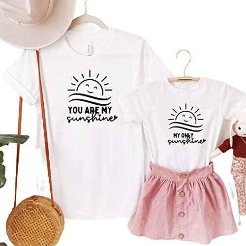 You are my Sunshine Mommy and Me Shirts, Mom and Daughter Matching Outfits, Mommy and Me Outfits, Matching Mom and Baby Boy Shirts. Mommy and Infant Matching Clothes. Mothers Day Gift