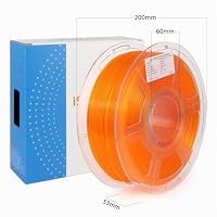iSANMATE PLA Transparent High Speed Filament 1.75mm, Hohe Geschwindigkeit 3D Drucker Filament PLA für Schnelles Drucken Geeignet, 1KG/Spule (2.2 LBS), 30-300mm/s – Ansicht 8