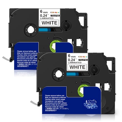 Color Skyer �݊� �s�[�^�b�` �e�[�v TZe-211 ���n������ 2�Z�b�g 6mm��X8m �u���U�[�H�� P-touch�@��Ή� �݊��e�[�v�J�[�g���b�W�iTZe-211�E���n�E2�j