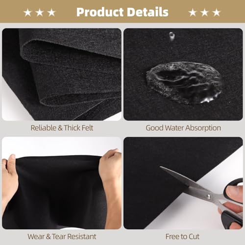 30-Pack Felt Bird Cage Liners, 18 X 20 Inch Absorbent and Disposable Liners, Perfect for Small Pets Like Parrots, Rabbits, Guinea Pigs