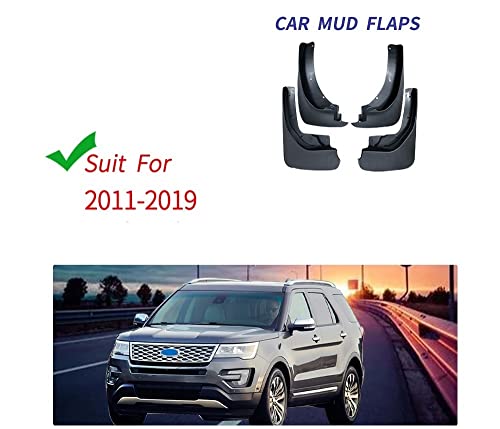 Guardabarros para automóvil Explorer 2011-2019 con protectores contra salpicaduras estilo OE 3