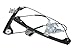 URO Parts 51338229105PRM Window Regulator, Premium Ball Bearing Regulator, Front Left, without Motor