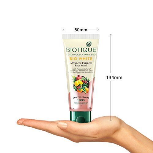 Image of Biotique Bio White Advanced Fairness Face Wash, 150ml & Biotique Bio Neem Purifying Face Wash for All Skin Types, 150ml