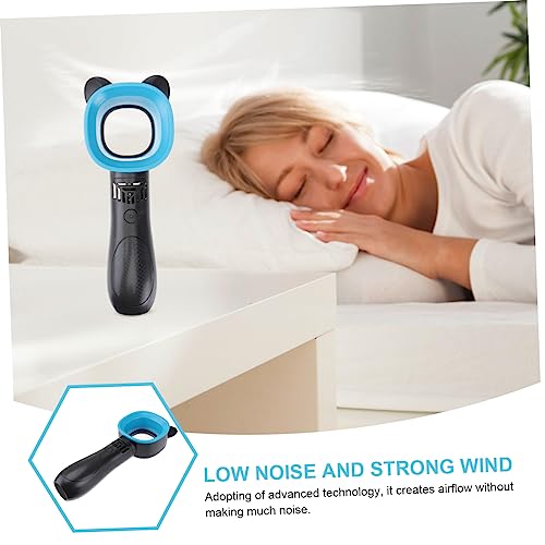 Mini ventilador portátil de mano Veemoon con diseño de orejas de gato sin aspas y carga USB 7