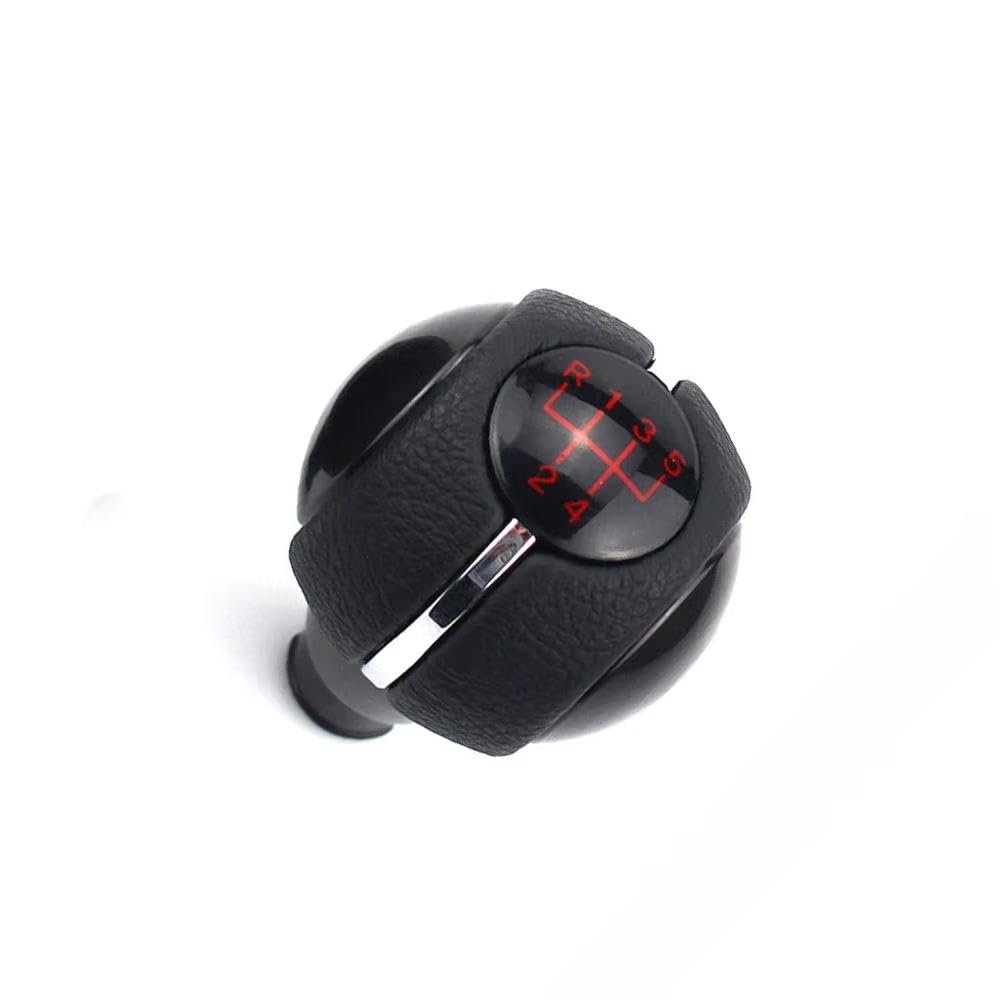 YDXHERTA 5 6 Speed Manual Accessory Car Gear Shift Knob Shifter Lever for Mini Cooper F55 F56 F54 F60 Auto Parts(R12345 red)