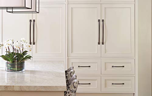 Image of Amerock | Appliance Pull | Oil Rubbed Bronze | 18 inch (457 mm) Center to Center | Candler | 1 Pack | Drawer Pull | Drawer Handle | Cabinet Hardware