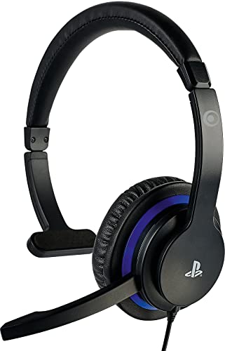 Bigben Interactive PS4OFCOMMUNICATOR Casque audio Monophonique Bandeau Noir, Bleu - Casques audio (Console de jeu/PC/jeux, Monophonique, Bandeau, Noir, Bleu, Avec fil &sans fil, 1,2 m)