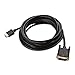 Cable Matters CL3 in-Wall Rated Bi-Directional HDMI to DVI Cable - 15ft, DVI to HDMI Cable, HDMI1.4 to DVID Dual Link Cord Black