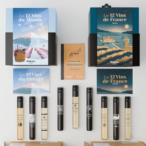 Flakon. Calendario Dell'avvento Vino - 24 Vini Della Francia E Del Mondo - (Cofanetto 24 Vini) - 3