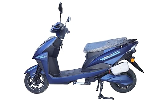 Image of Mioox Electric Scooter Adult, Electric Scooter for Men with 48V 35AH Lithium Battery,60-80Km Range,40Km /H Speed, Front &Rear Drum Brakes, LED Or LCD Headlight,Non-RTO