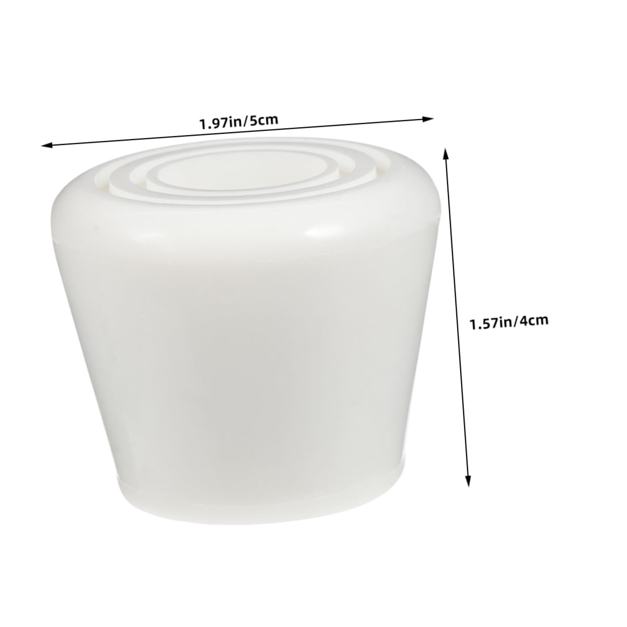 ibasenice 4 Sets Inline Skate Accessories Roller Skate Toe Stoppers Pads Quick Effective Braking for Safe Skating