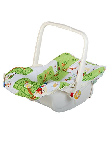 Image of Mee Mee Cozy Carry Cot Cum Rocker 5 - in - 1 (Green)