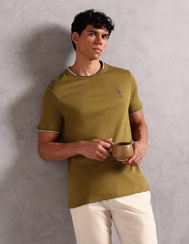 Image of U.S. Polo ASSN. Mens OEE08 Crew Neck Comfort Fit Lounge T-Shirt