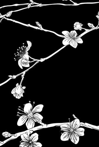 White Flowers Journal carnet ligné 100 pages, une idée cadeau poétique pour les passionnés d'écriture