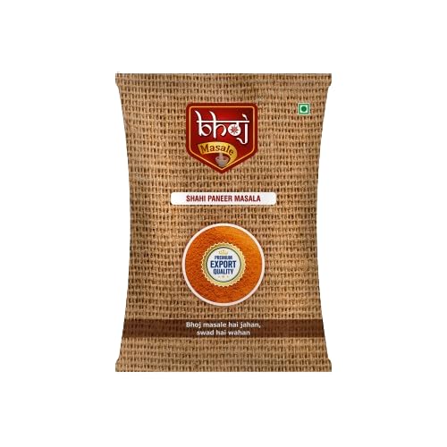 Bhoj Masale Shahi Paneer Masala Powder 100Gm |Authentic Blend Of Spices For Delicious North Indian Curry|Ideal For Home Cooks, No Colour, No Preservatives, No Onion & No Garlic (Jain Masala) (B0CT8DYNH4) Amazon Price History, Amazon Price Tracker