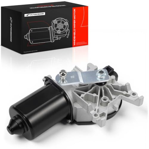 Image of A-Premium Front Windshield Wiper Motor Compatible with Cadillac Escalade, Escalade (ESV /EXT) & Chevy Avalanche 1500 /2500, Silverado 1500 /2500 /3500, Suburban 1500 /2500, Tahoe & GMC Sierra 1500, Yukon