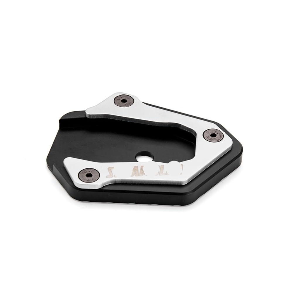 Coussin béquille moto pour Scrambler plaque extension support noir - 8