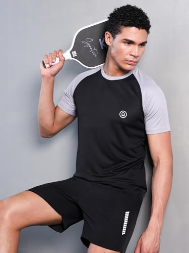 Image of CHKOKKO Gym T Shirts for Men Workout Quick Regular Dry Fit Sports Tshirt for man Breathable Moisture-Wicking Half Sleeve Round Active wear Running Boys T Shirt