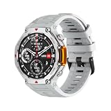Orologio intelligente con GPS autonomo e mappe offline, impermeabile 5ATM, display AMOLED da 1,45", batteria da 21 giorni, 178 modalità sportive, bussola, monitoraggio della frequenza cardiaca/SpO2
