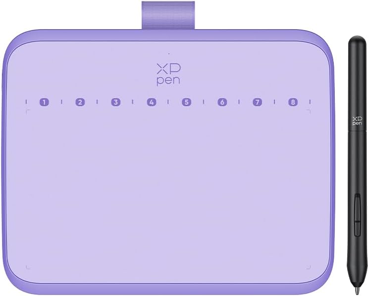 XPPen Deco 640 Purple Drawing Tablet...