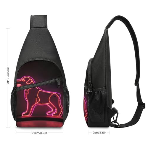 Mochila tipo sling casual para trekking y día miniatura 2