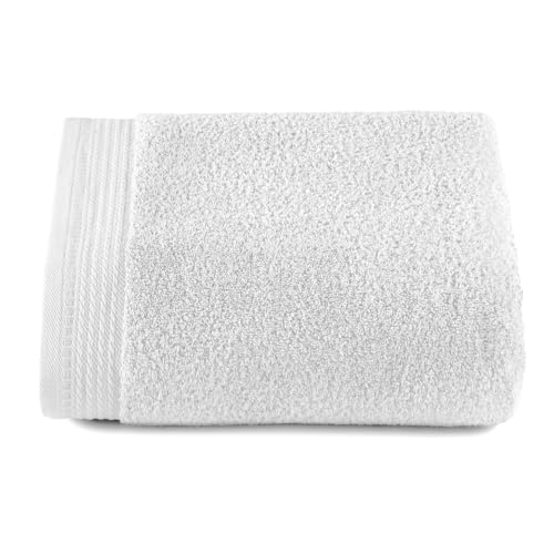 Top Towel - Premium - Toallas de baño Grandes - Toallas baño - 1 Toallas de Ducha -70x140 cms - Algodon 100% - 600 Gramos - Blanco