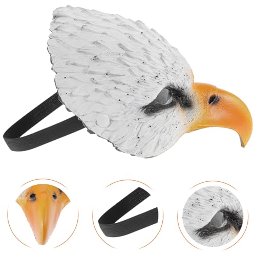 Masque aigle confortable en cuir synthétique pour éviter la chaleur