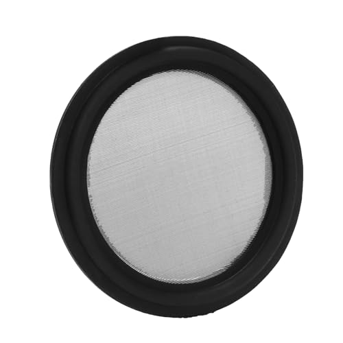 Image of DERNORD 2 Pack 1.5 inch Sanitary Tri-Clamp Gasket Buna-N (NBR) w /Stainless Bonded Type Screen 625 Mesh