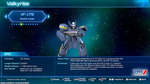 Macross Shooting Insight Playstation 4