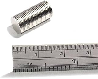 Spider Magnetics Thin Round Magnets 8x0.5 mm Neodymium Disc small craft 8mm dia x 0.5mm (10)