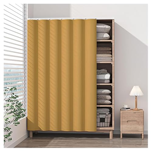 Cortinas de armario de cocina y protección contra la luz, decoración para armarios, estanterías y estantes de almacenamiento, 90 x 120 cm
