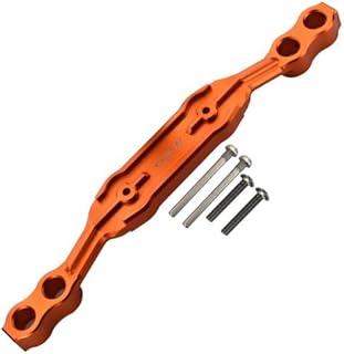 GPM for ARRMA 1/7 Infraction 6S BLX ARA109001 Aluminum Front/Rear Body Post STABILIZER -5PC Set (Orange)